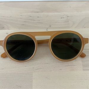 FORA Rider sunglasses - a retro-influenced frame with a modern rounded shape.